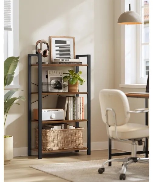 Libreria NAVARO marrone/nera