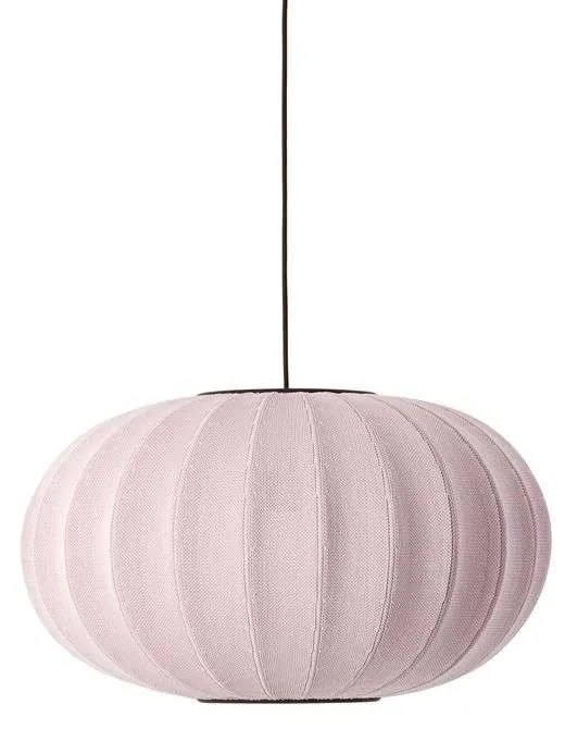 Made By Hand - Knit-Wit 57 Oval Lampada a Sospensione Light Rosa Made By Hand