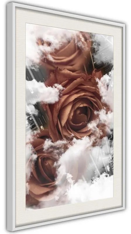 Poster  Heavenly Roses  Cornice Quadri Cornice d'oro, Larghezza x Altezza Home decor 30x45