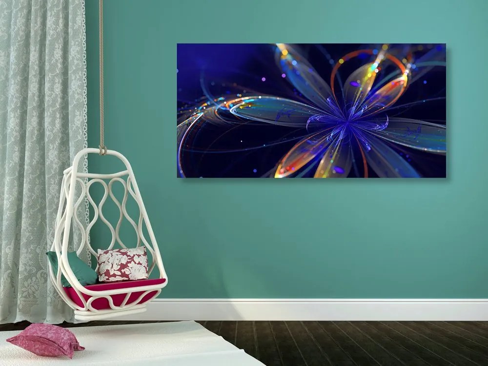 Stampa su tela – Fiore di design virtuale