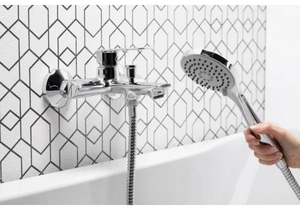 KFA Armatura 4424-510-00 - Set da bagno con rubinetto AGAT cromo lucido