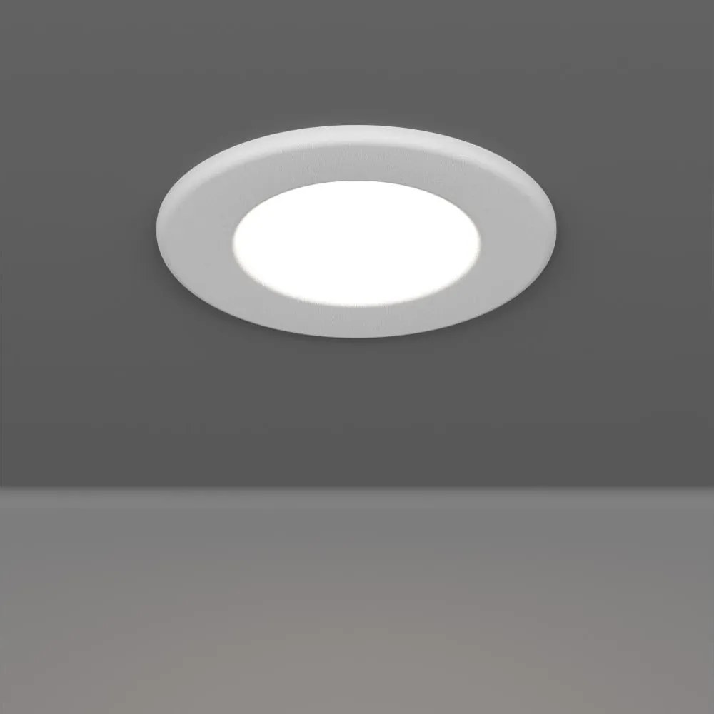 Eglo 901416 - Lampada da incasso per bagno LED FUEVA LED/3,7W/230V Ø 8,8 cm IP44 bianca