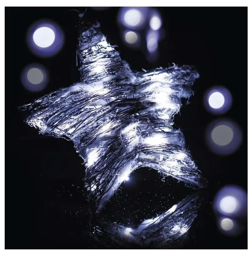 Decorazione natalizia da interno IP20 STAR 30xLED/3W/4,5V
