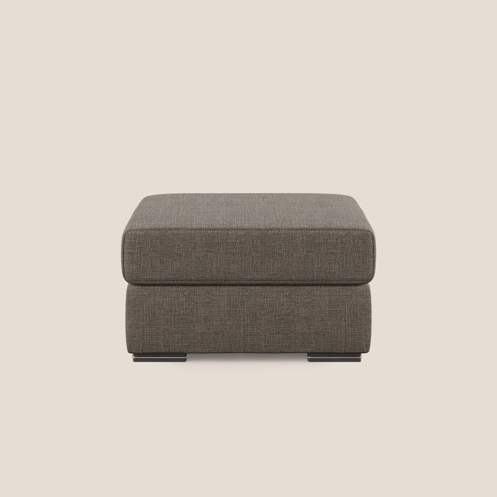 Sun pouf apribile contenitore in tessuto impermeabile morbido intreccio T06