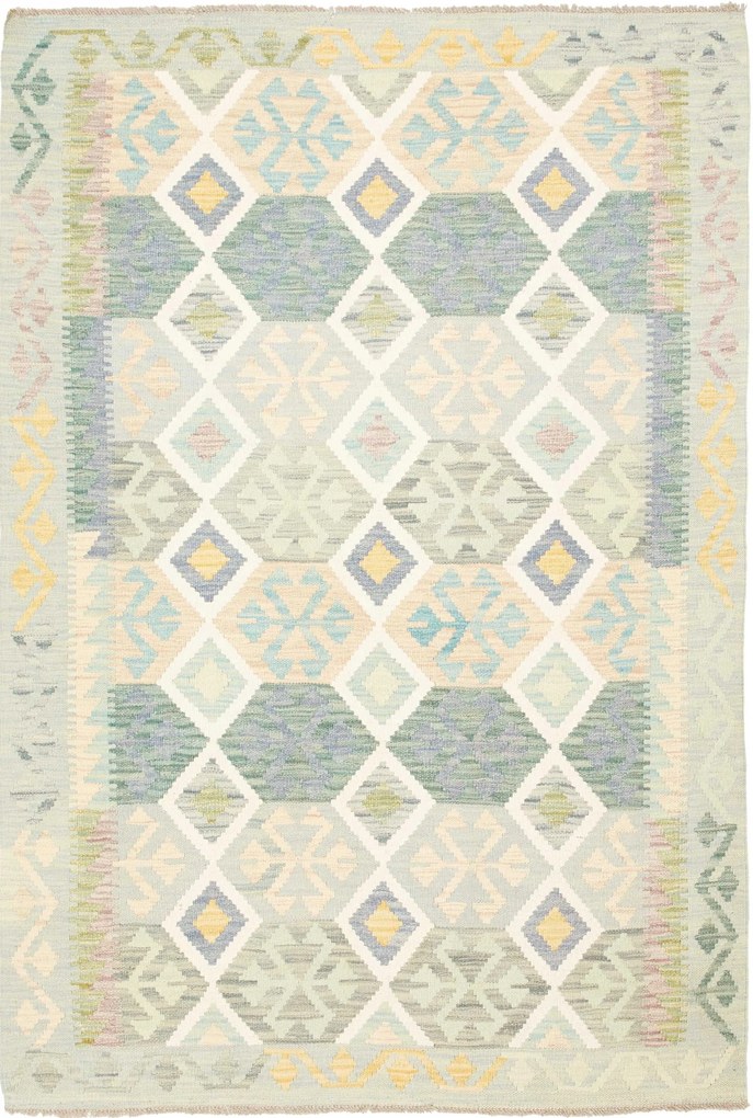 Kilim Tappeto 130x180 (Pakistan) Tessuto A Mano