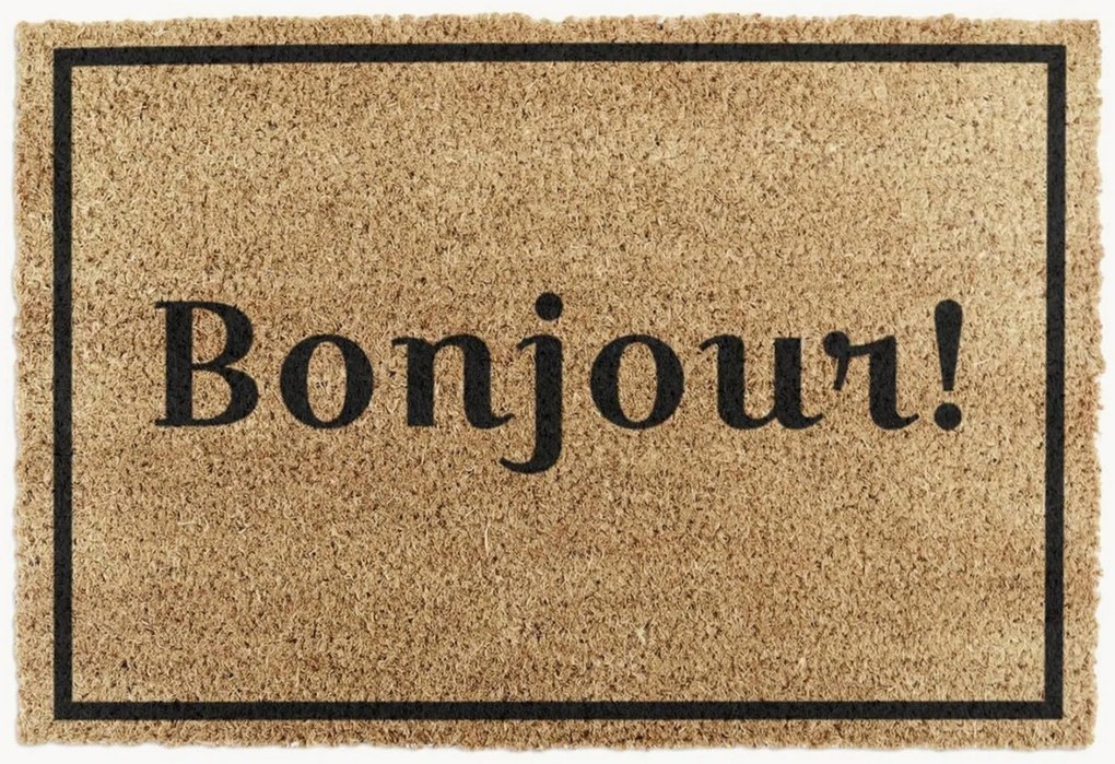 Zerbino in cocco fatto a mano Bonjour