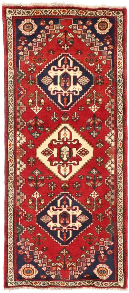 Shiraz Tappeto persiano 80 x 180 (Iran) Annodato A Mano