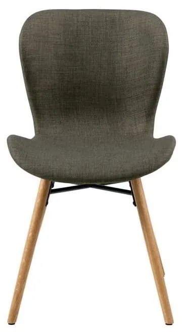 Sedie da pranzo in set verdi in imbottito 2 pz Batilda – Actona