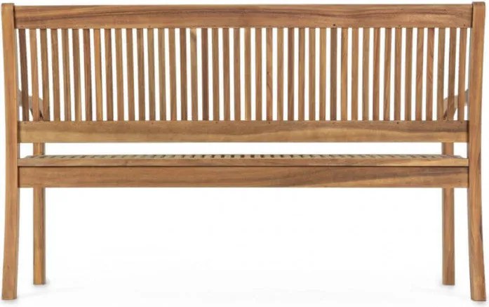 Panca 2 Posti 120x62x88 h cm in Legno Marrone...