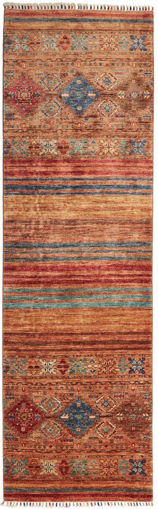 Samarkand Tappeto orientale 260 x 80 (Pakistan) Annodato A Mano
