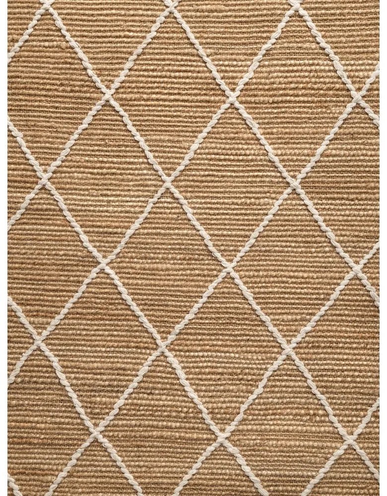 Passatoia di colore naturale in iuta tessuta a mano 80x200 cm Kunu – Hanse Home