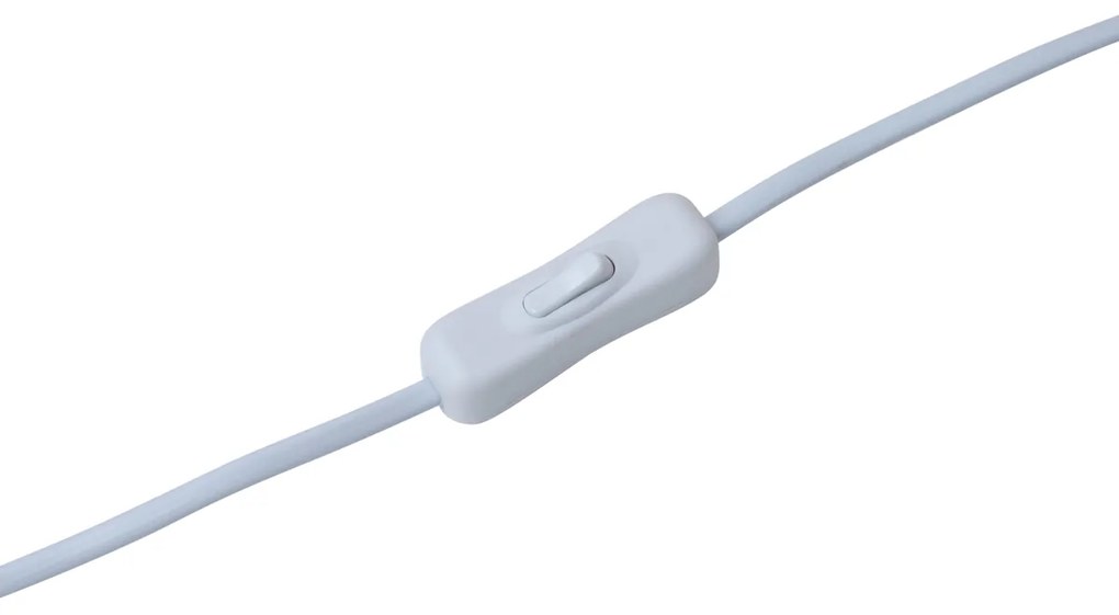 Lampada da terra smart in legno con paralume beige incl. WiFi A60 - Stojon