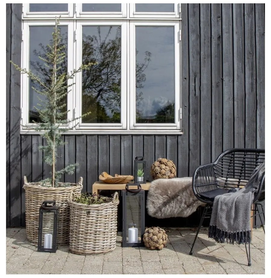 Set di 2 cesti in rattan Indo - House Nordic