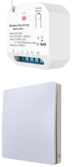 Comando smart Wi-Fi KIT 9303 bianco