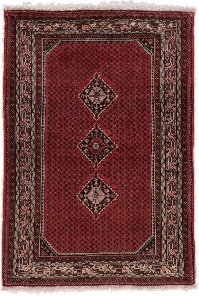Sarogh Tappeto persiano 100 x 150 (Iran) Annodato A Mano