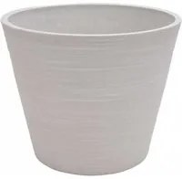 Vaso medio in Fibra sintetica cm 35x35x33 - MARTY Colore: Bianco