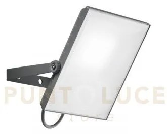 Proiettore led axel silver 50w 5500lm cct 3000k-4000k ip65 22,8x3,8...