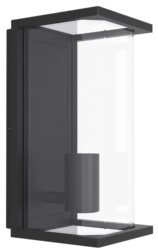 Applique Nera E27, IP54 per Esterni - Serie PRISM Base E27