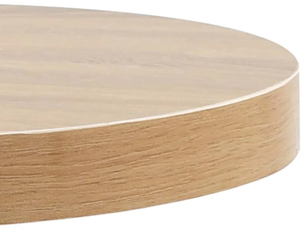 Tavolo da bistrot marrone chiaro 50 cm in mdf