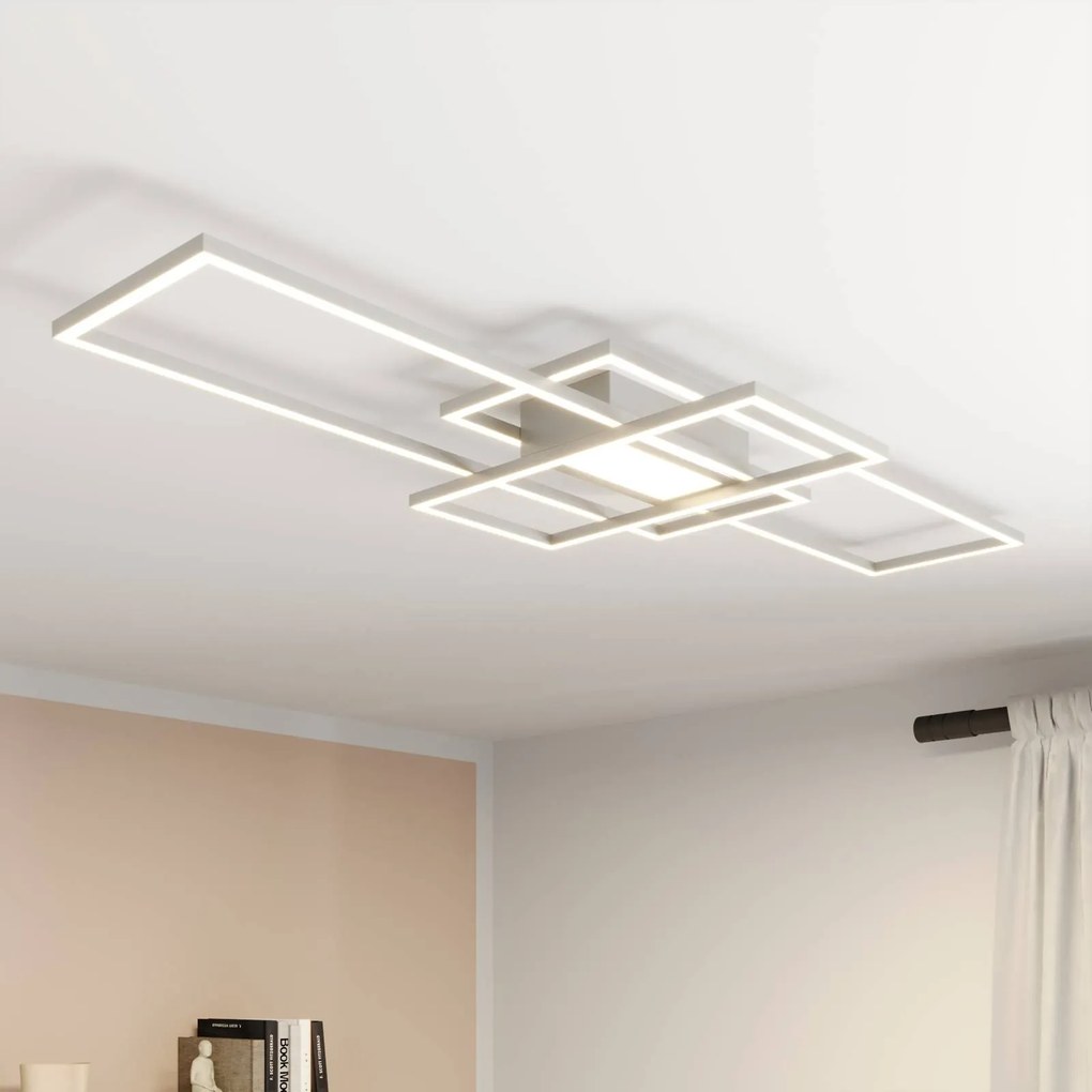 Lindby plafoniera LED Mairin, CCT, telecomando, dimmerabile