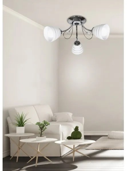 Lampadario a plafone SIMPLI 3xE27/40W/230V