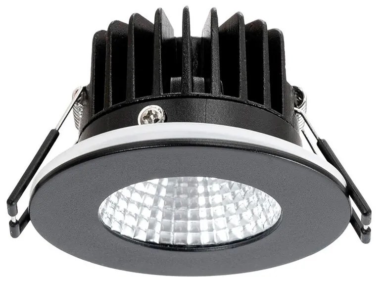 Arcchio - Lirin LED Spot incassato 4000K IP65 Nero Arcchio