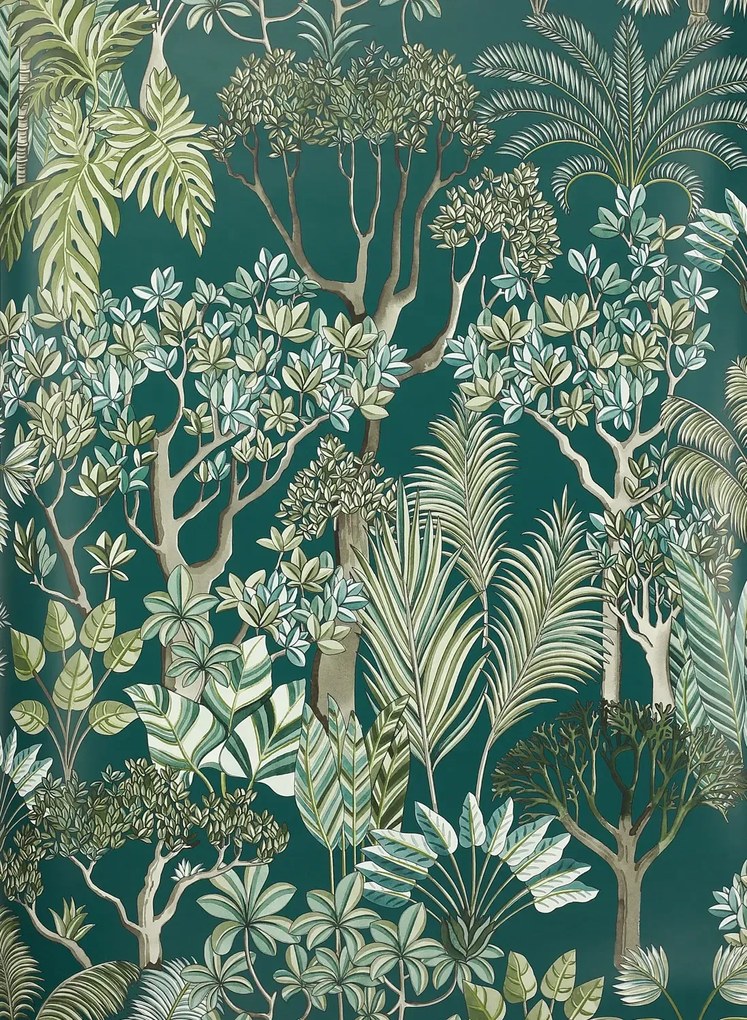 Manuel Canovas Tapete Morny - Bleu Canard