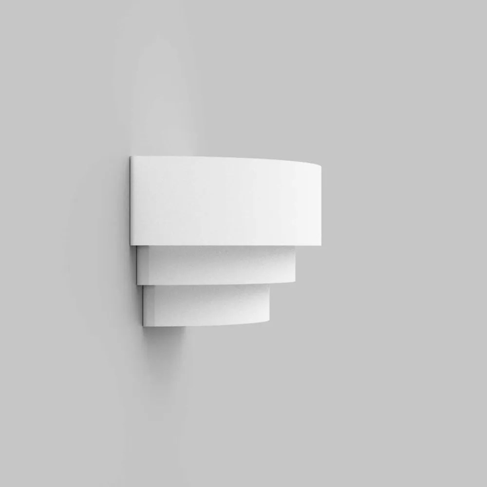 Applique da Parete in Gesso Pitturabile E14 Materiale Gesso