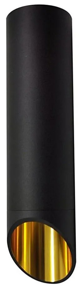 Plafoniera VALDA 1xGU10/60W/230V nera