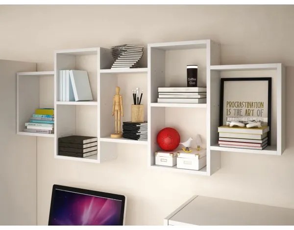 Mensola TRIO 65x161 cm bianco