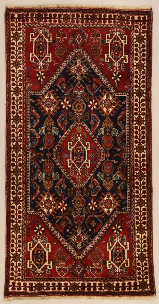 Gashghai Tappeto persiano 80x150 (Iran) Annodato A Mano