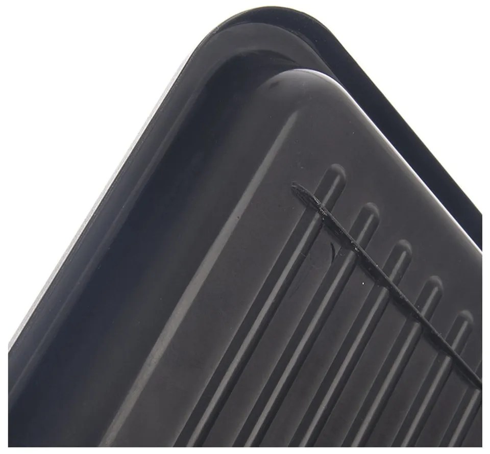 Scolapiatti a due livelli in metallo nero 42,5x32 cm Radka - Orion