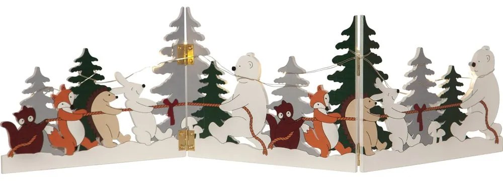 Decorazione luminosa con motivo natalizio Forest Friends - Star Trading