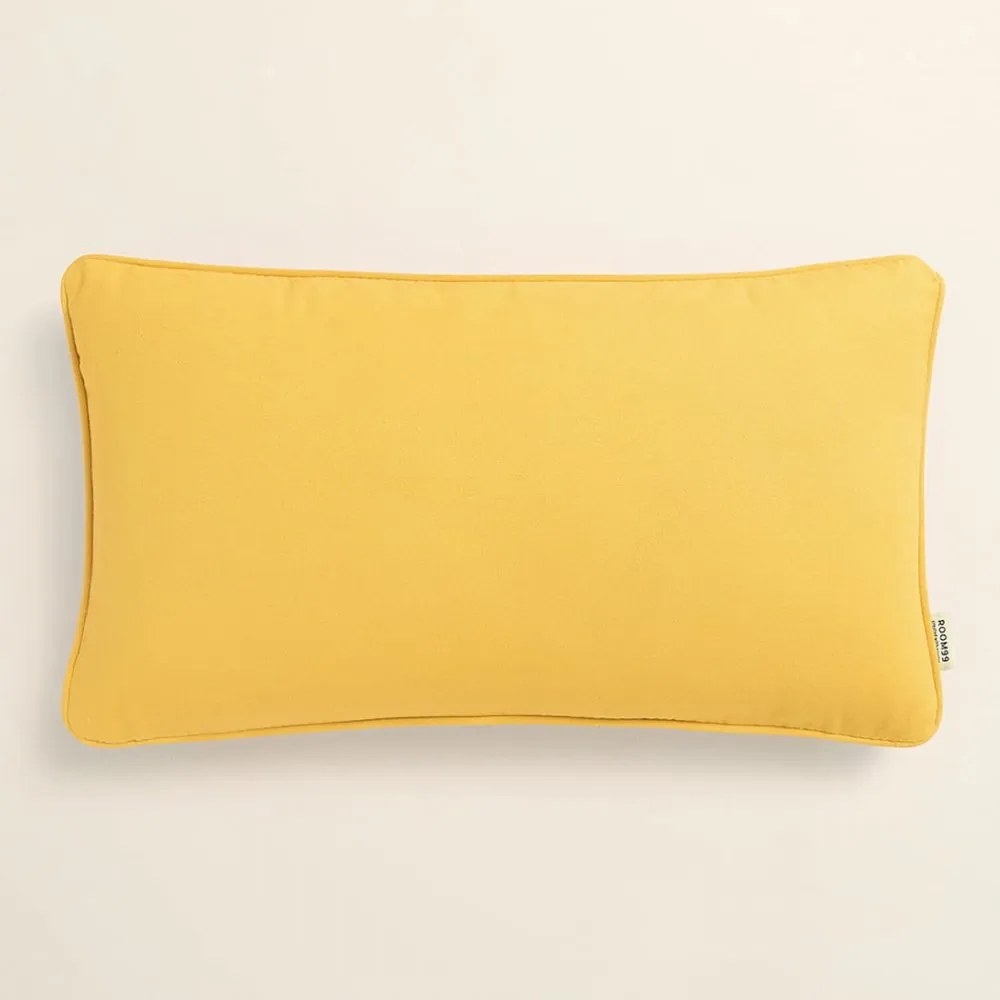 Elegante federa in giallo senape 30 x 50 cm | Larghezza: 30 cm | Lunghezza: 50 cm