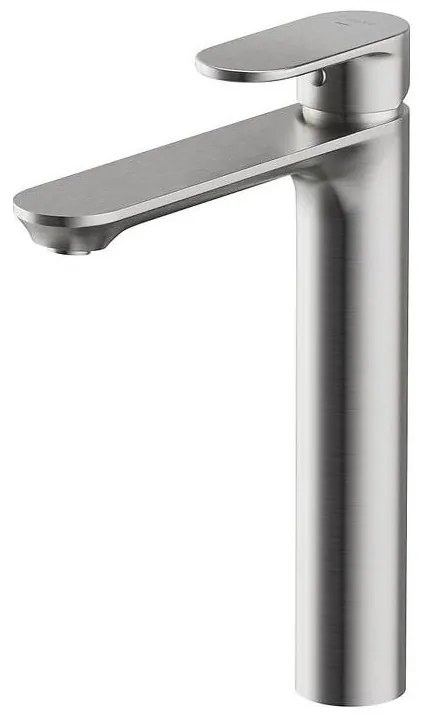 Cersanit S951-335 - Rubinetto del lavandino CREA 27,4 cm nichel