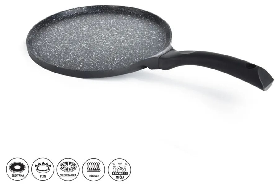 Piastra per pancake con superficie antiaderente Pfluon Granit , ⌀ 27 cm Grande - Orion