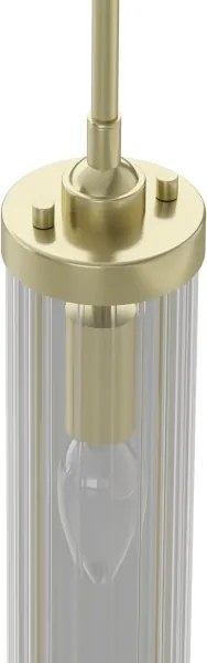 Open Design OR84368 - Lampadario a cavo FIATTO 1xE14/12W/230V in ottone