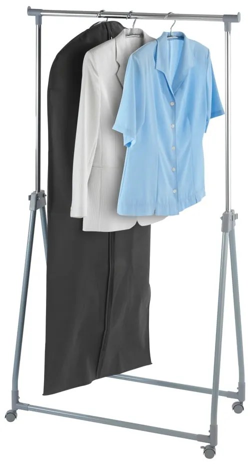 Appendiabiti telescopico/mobile in metallo grigio Foldable - Wenko