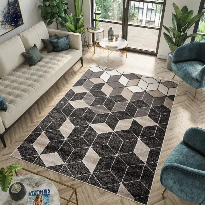 Tappeto moderno con motivo geometrico Fiesta Šírka: 60 cm | Dĺžka: 110 cm