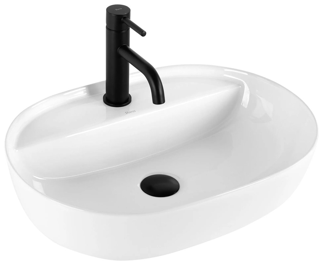 Lavabo da appoggio REA Aura 51