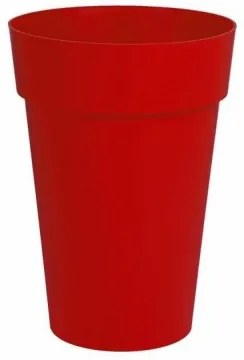 Vaso EDA Tuscan Rotondo Ø 46 x 65 cm Rosso polipropilene