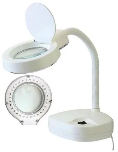 Lampada da tavolo a LED con lente d'ingrandimento LED/10W/230V