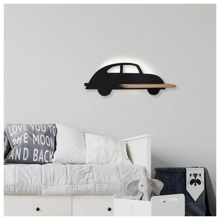Apparecchio nero per bambini Car - Candellux Lighting