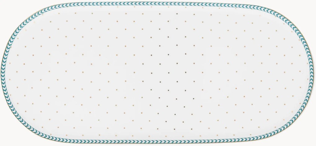 Piatti per zuccheriera e latteiera Jolie Dots, set da 6