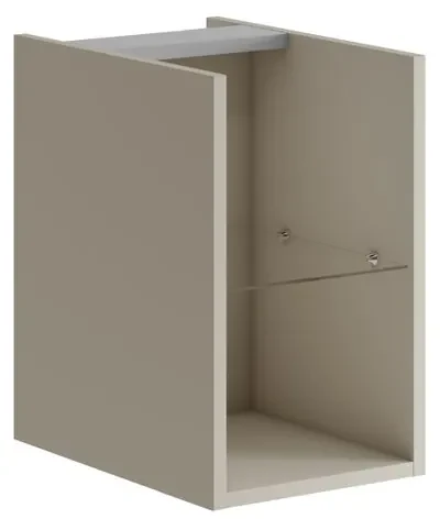 Estensione per mobile da bagno Opera laccato opaco sabbia L 30 x H 50 x P 45.5 cm