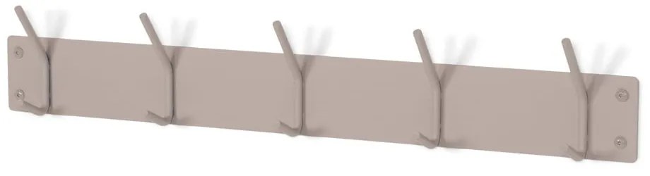 Attaccapanni da parete grigio tortora in metallo 70 cm Fusion – Spinder Design