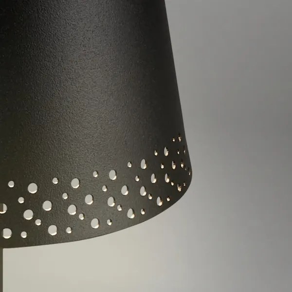 Brilo - Lampada da tavolo ricaricabile LED a sfioramento KIKI LED/2,6W/5V IP44 2600 mAh nera