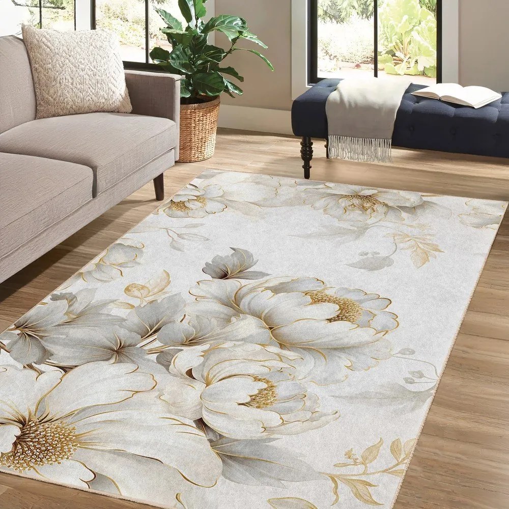 Tappeto color crema lavabile 160x230 cm Soft and Gentle – Mila Home