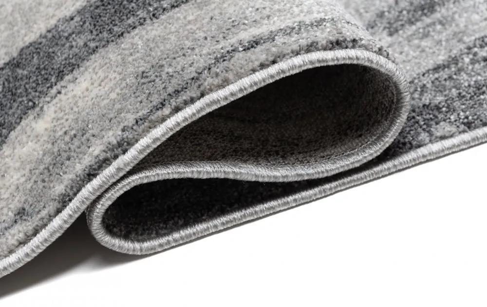 Tappeto di design grigio scuro con motivo astratto Larghezza: 60 cm | Lunghezza: 100 cm