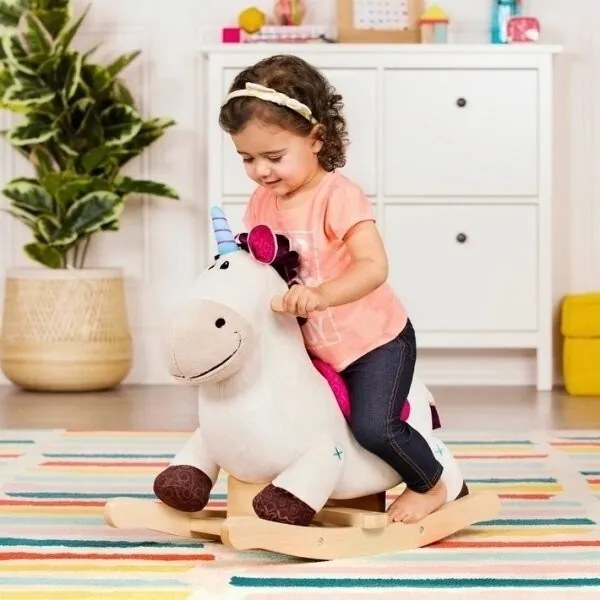 B-Toys - Unicorno a dondolo DILLY DALLY